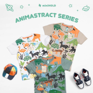 Kaos Anak Abstract Pattern Cotton Combed 30s | Animastract Series