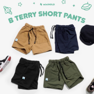 Celana Pendek Anak Baby Terry | Daily Comfort Shorts untuk Aktivitas Sehari-hari