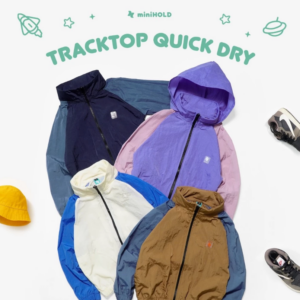 Jaket Anak Quick Dry Parasut Crinkle | Ringan, Nyaman & Stylish