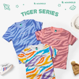 Kaos Anak Tiger Graphic Cotton Combed 30s | Wild Adventure Collection