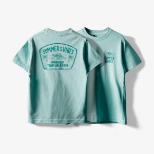 Kaos Anak Graphic Summer Lengan Pendek Cotton Combed 30s Usia 1-12 Tahun