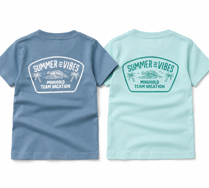 Kaos Anak Casual Summer Cotton Combed